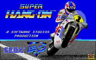 Super Hang-on screenshot 3 for Atari ST